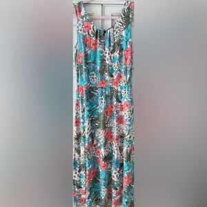 PRELOVED SZ M Talbots Pastel Floral Dress